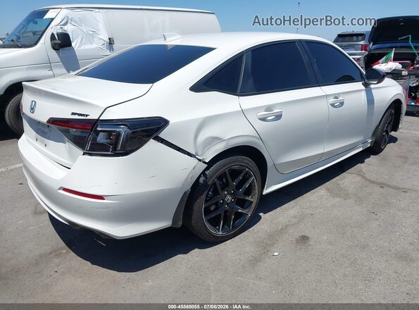 2HGFE2F53TH525503 2026 HONDA CIVIC Белый Задняя правая четверть