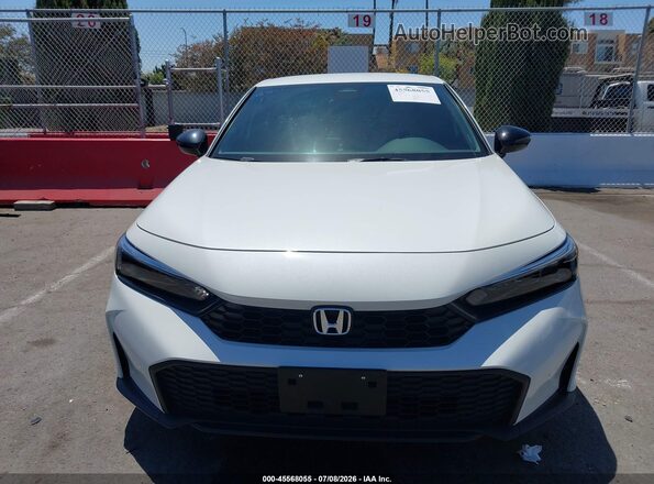 2HGFE2F53TH525503 2026 HONDA CIVIC Белый Вид щитка приборов