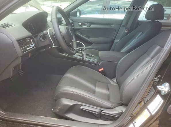 2HGFE2F53TH536937 2026 HONDA CIVIC Black წინა სალონის ხედი