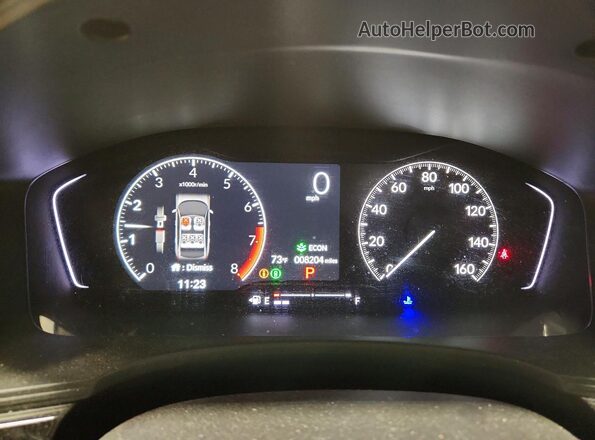 2HGFE2F53TH542740 2026 HONDA CIVIC White Սարքավորումների վահանակի տեսք