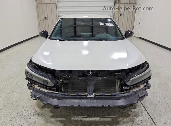 2HGFE2F54NH504887 2022 HONDA CIVIC White Դիմացի տեսք