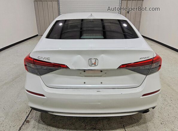 2HGFE2F54NH504887 2022 HONDA CIVIC White Հետևի տեսք