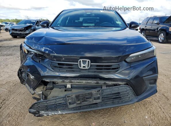 2HGFE2F54NH508146 2022 HONDA CIVIC Black Դիմացի տեսք