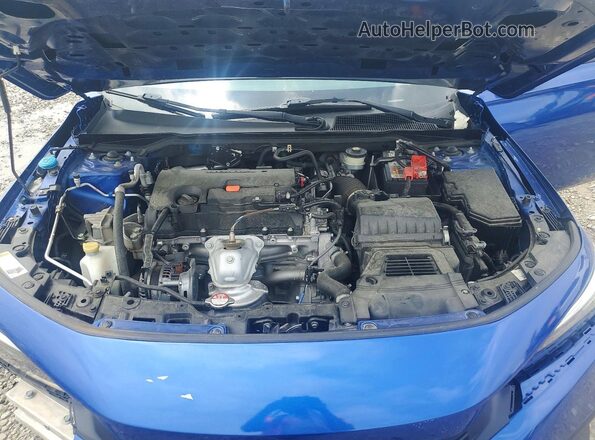 2HGFE2F54NH515386 2022 HONDA CIVIC Blue Սալոնի հետևի տեսք