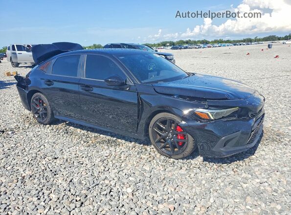 2HGFE2F54NH531653 2022 HONDA CIVIC Черный Передняя правая четверть