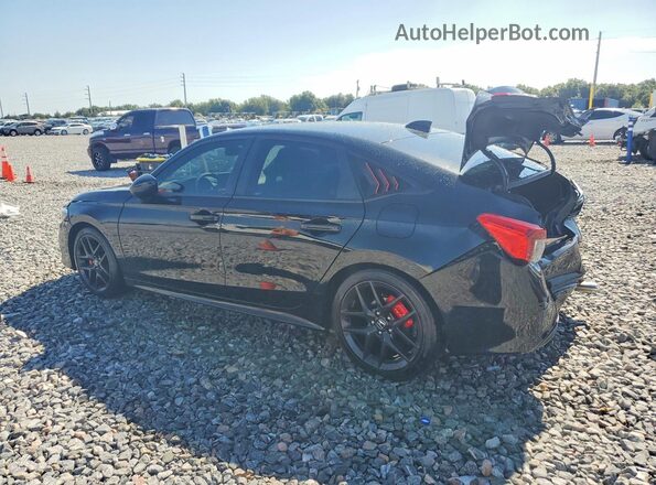 2HGFE2F54NH531653 2022 HONDA CIVIC Черный Задняя левая четверть