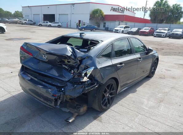 2HGFE2F54NH534553 2022 HONDA CIVIC Gray Հետևի աջ