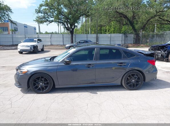 2HGFE2F54NH534553 2022 HONDA CIVIC Gray 