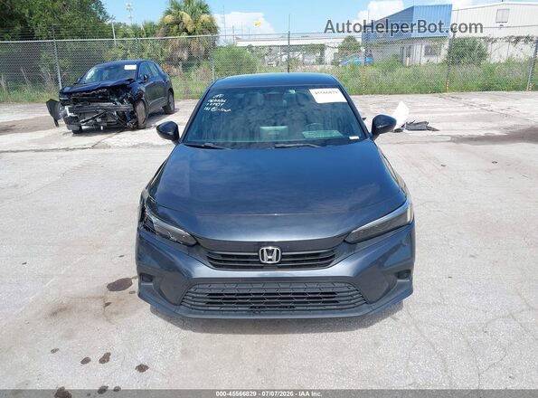 2HGFE2F54NH534553 2022 HONDA CIVIC Gray Սալոնի հետևի տեսք