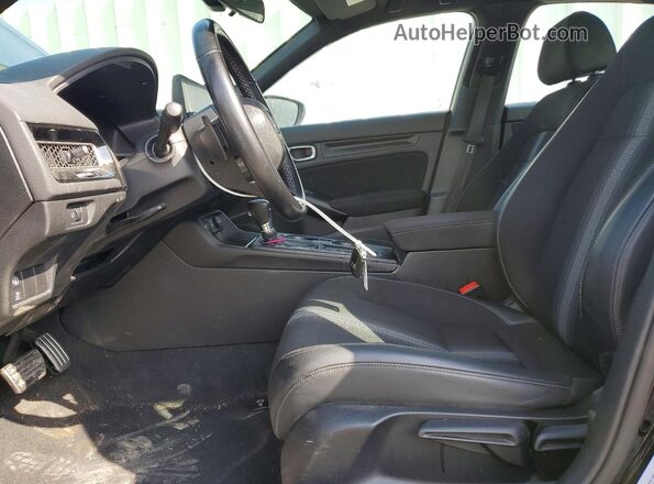 2HGFE2F54NH550333 2022 HONDA CIVIC Black Vista interior delantera