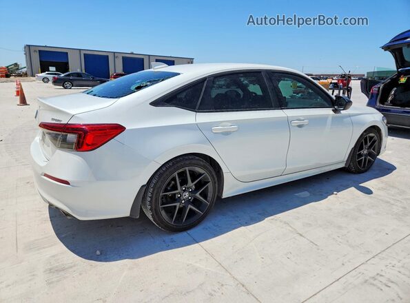 2HGFE2F54NH550381 2022 HONDA CIVIC White უკანა მარჯვენა
