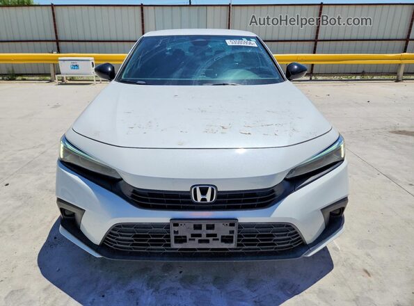 2HGFE2F54NH550381 2022 HONDA CIVIC White წინა ხედი