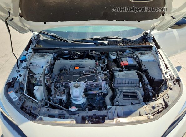 2HGFE2F54NH550381 2022 HONDA CIVIC White უკანა სალონის ხედი