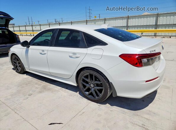 2HGFE2F54NH550381 2022 HONDA CIVIC White უკანა მარცხენა