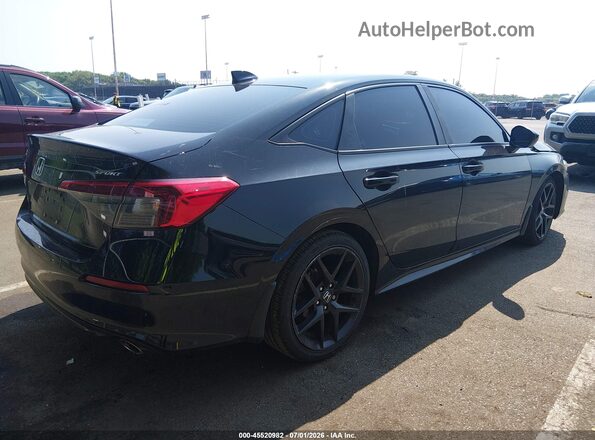 2HGFE2F54NH557007 2022 HONDA CIVIC Black Tył prawy