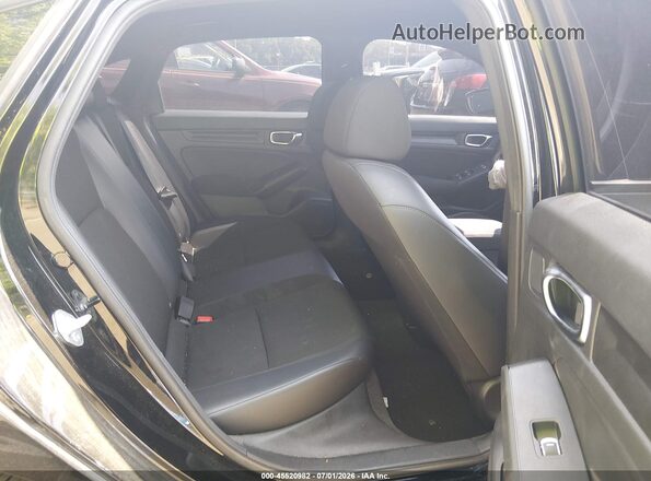 2HGFE2F54NH557007 2022 HONDA CIVIC Black Widok naklejki z numerem VIN