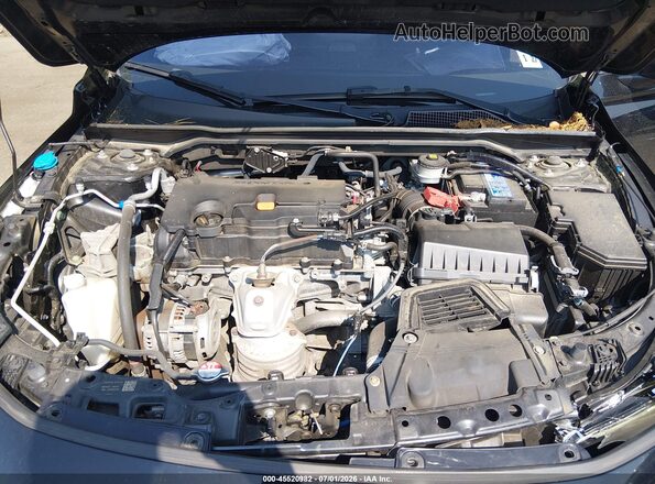 2HGFE2F54NH557007 2022 HONDA CIVIC Black Widok z tyłu