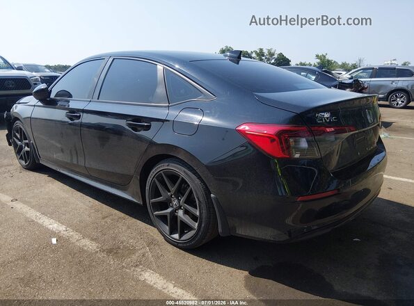 2HGFE2F54NH557007 2022 HONDA CIVIC Black Tył lewy