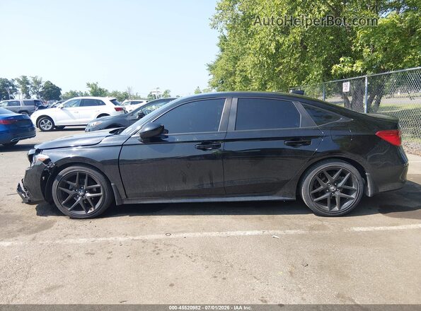 2HGFE2F54NH557007 2022 HONDA CIVIC Black Widok wnętrza 360 stopni