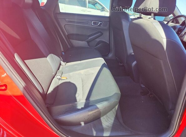 2HGFE2F54NH561462 2022 HONDA CIVIC Red Widok tylnych siedzeń