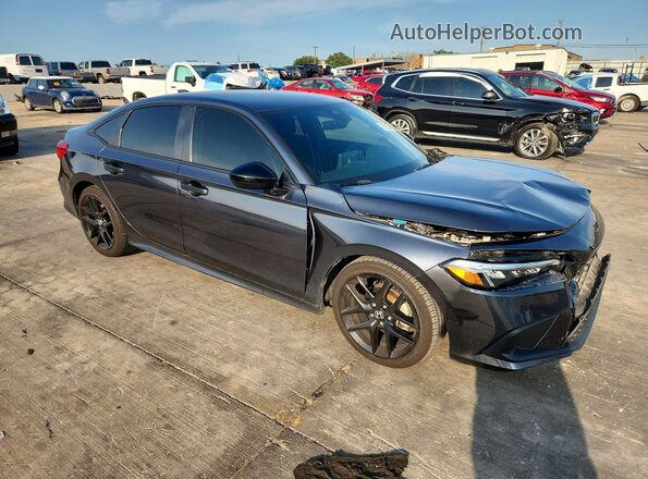 2HGFE2F54NH567472 2022 HONDA CIVIC Gray Delantero derecho