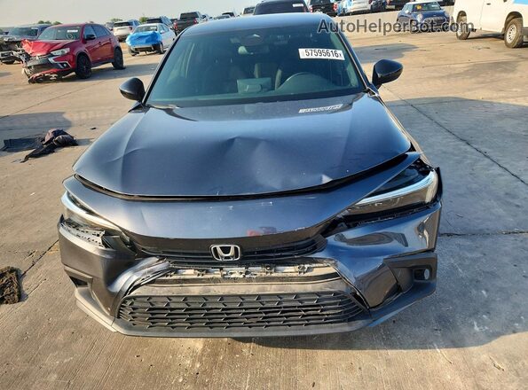 2HGFE2F54NH567472 2022 HONDA CIVIC Gray Vista frontal