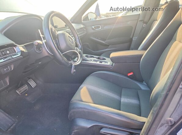 2HGFE2F54NH567472 2022 HONDA CIVIC Gray Vista interior delantera
