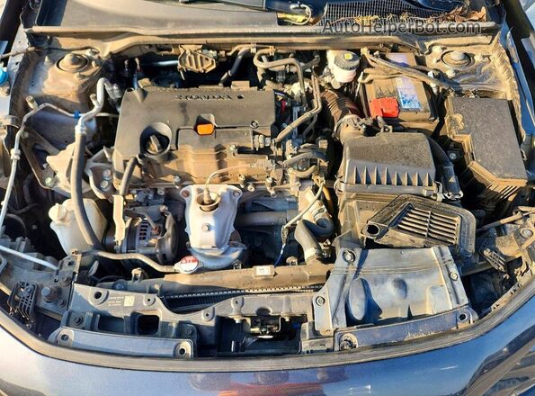 2HGFE2F54NH567472 2022 HONDA CIVIC Gray Vista interior trasera