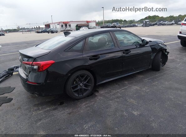 2HGFE2F54NH576527 2022 HONDA CIVIC Black Задня права чверть