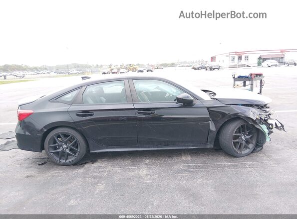 2HGFE2F54NH576527 2022 HONDA CIVIC Black Панорамний вид салону 360°