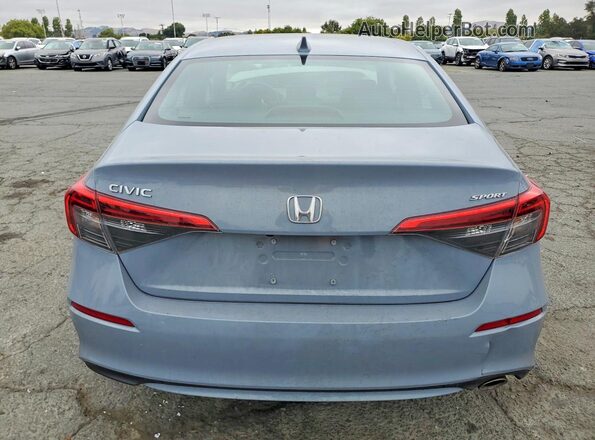 2HGFE2F54NH580383 2022 HONDA CIVIC Gray Rear view