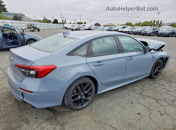 2HGFE2F54NH580383 2022 HONDA CIVIC Gray Rear right