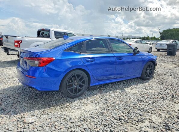 2HGFE2F54NH580920 2022 HONDA CIVIC Blue Задня права чверть