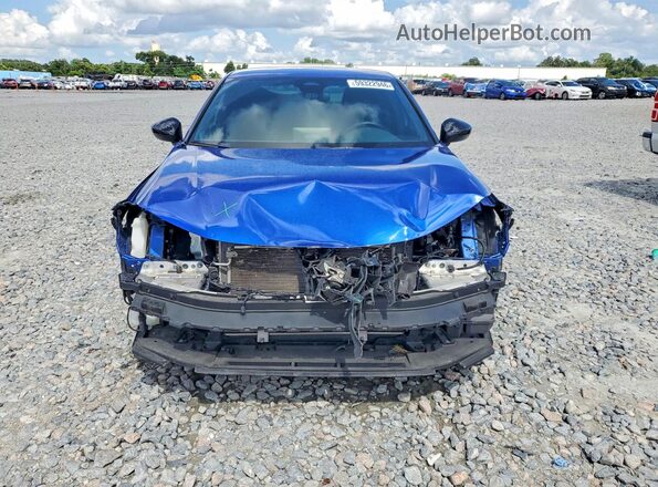 2HGFE2F54NH580920 2022 HONDA CIVIC Blue Вид спереду