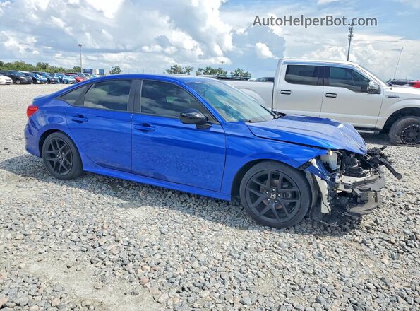 2HGFE2F54NH580920 2022 HONDA CIVIC Blue Передня права чверть
