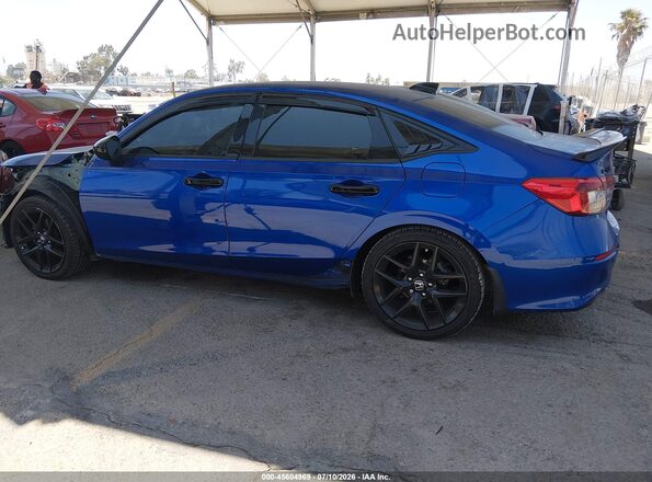 2HGFE2F54NH585390 2022 HONDA CIVIC Blue 