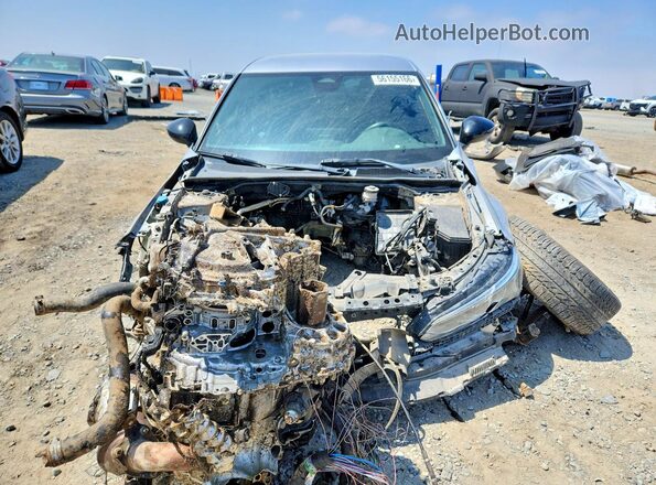 2HGFE2F54NH609624 2022 HONDA CIVIC Gray Դիմացի տեսք