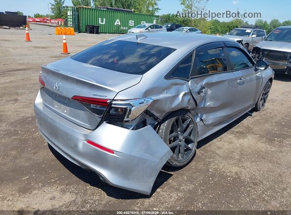 2HGFE2F54NH609638 2022 HONDA CIVIC Silver Trasero derecho