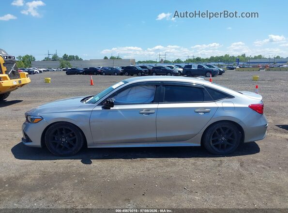 2HGFE2F54NH609638 2022 HONDA CIVIC Silver Vista interior de 360 grados