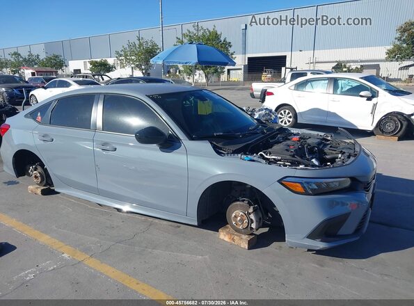 2HGFE2F54PH510644 2023 HONDA CIVIC Blue წინა ხედი