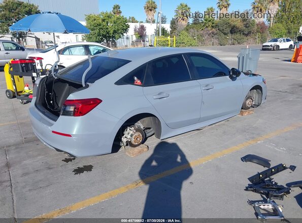2HGFE2F54PH510644 2023 HONDA CIVIC Blue უკანა მარჯვენა