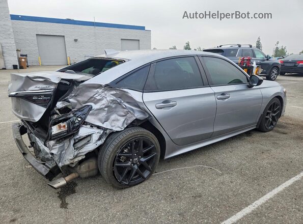 2HGFE2F54PH513754 2023 HONDA CIVIC Silver Rear right