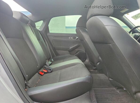 2HGFE2F54PH513754 2023 HONDA CIVIC Silver Rear seats view