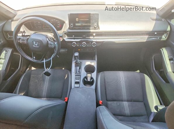 2HGFE2F54PH518596 2023 HONDA CIVIC White Vista del salpicadero