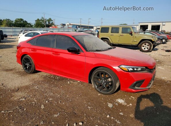 2HGFE2F54PH522731 2023 HONDA CIVIC Red Առջևի աջ