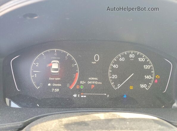 2HGFE2F54PH522731 2023 HONDA CIVIC Red Սարքավորումների վահանակի տեսք