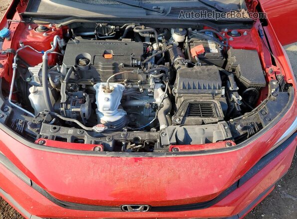 2HGFE2F54PH522731 2023 HONDA CIVIC Red Սալոնի հետևի տեսք
