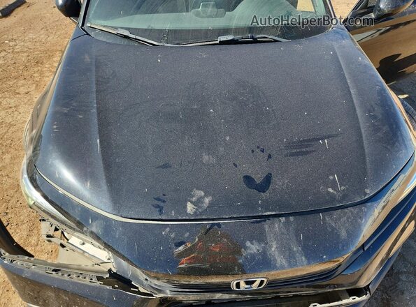 2HGFE2F54PH527377 2023 HONDA CIVIC Black უკანა სალონის ხედი