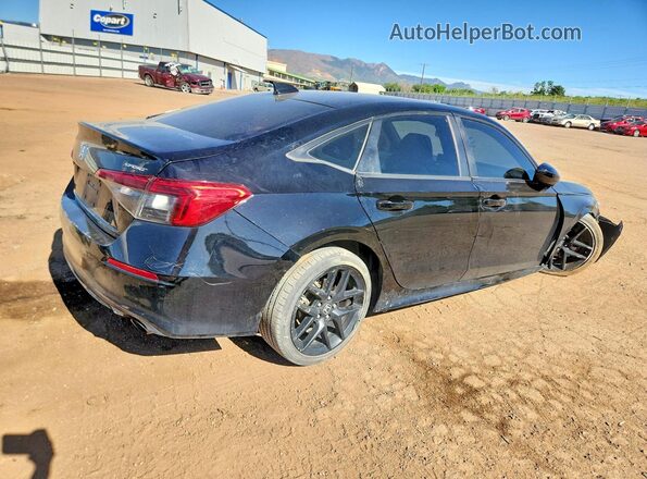 2HGFE2F54PH527377 2023 HONDA CIVIC Black უკანა მარჯვენა