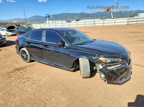2HGFE2F54PH527377 2023 HONDA CIVIC Black წინა მარჯვენა